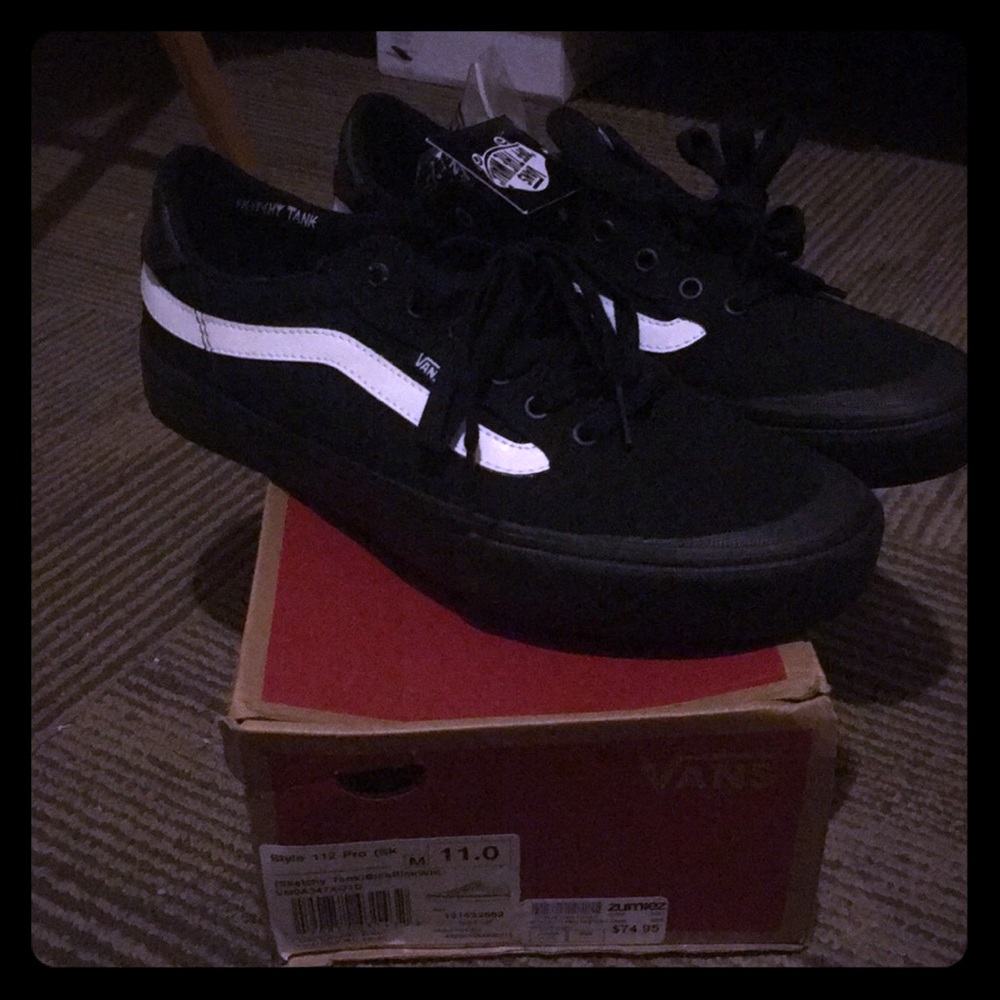 Vans x Sketchy Tank Pro 112 Black